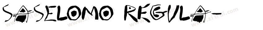 SASELOMO Regula字体转换